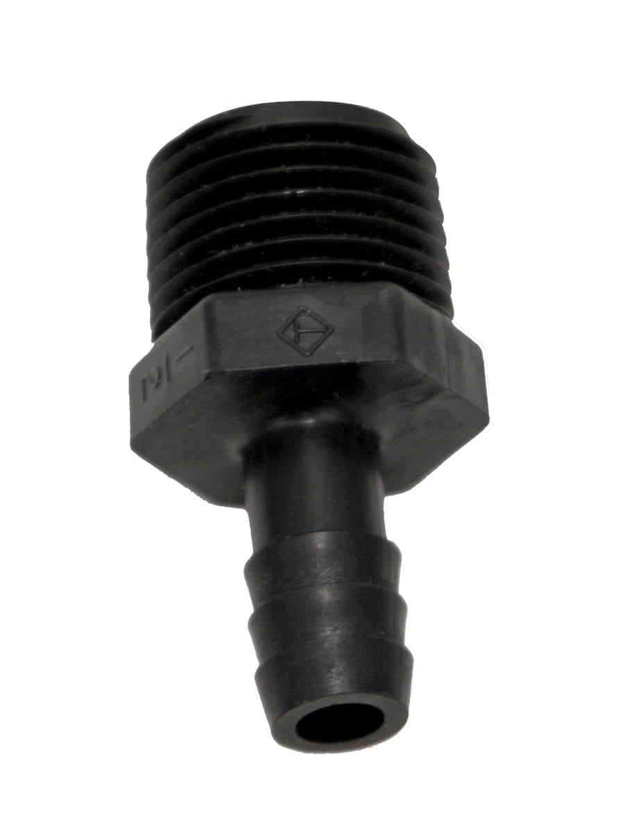 Coupler 1/2MPT X 3/8 Barb