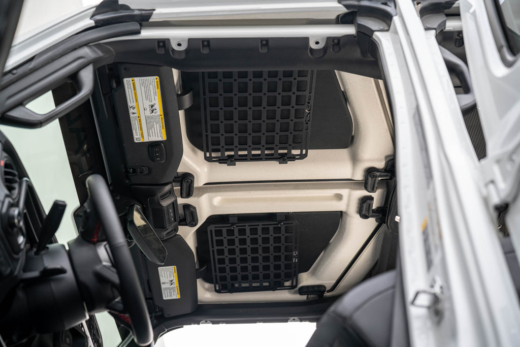 2018-2025 Jeep Wrangler JL Roof Mount for 15” x 12” Molle Panel