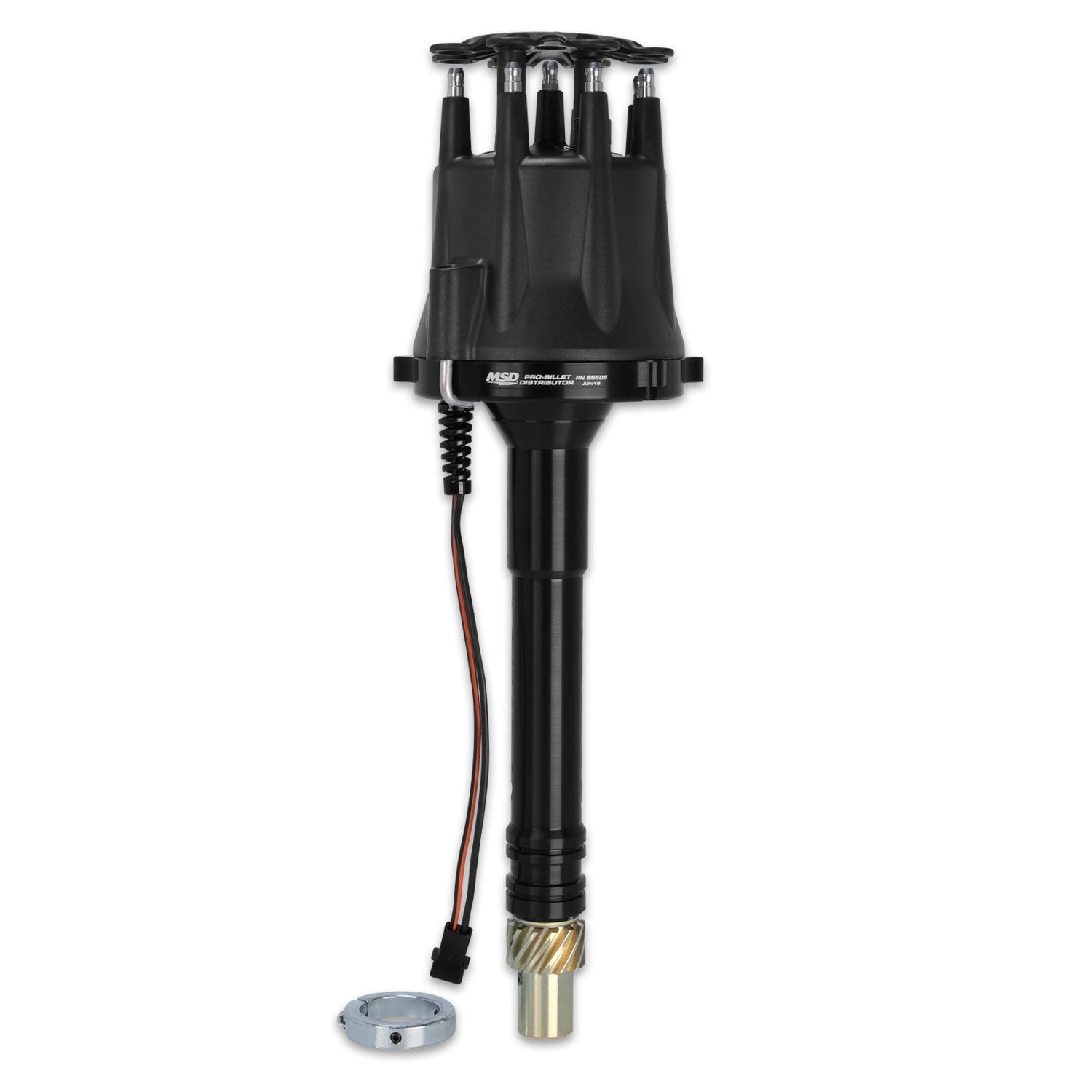 Msd Black Distributor Chvy