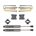 4'LIFT Blks U-Bolts Fox Rear Shocks