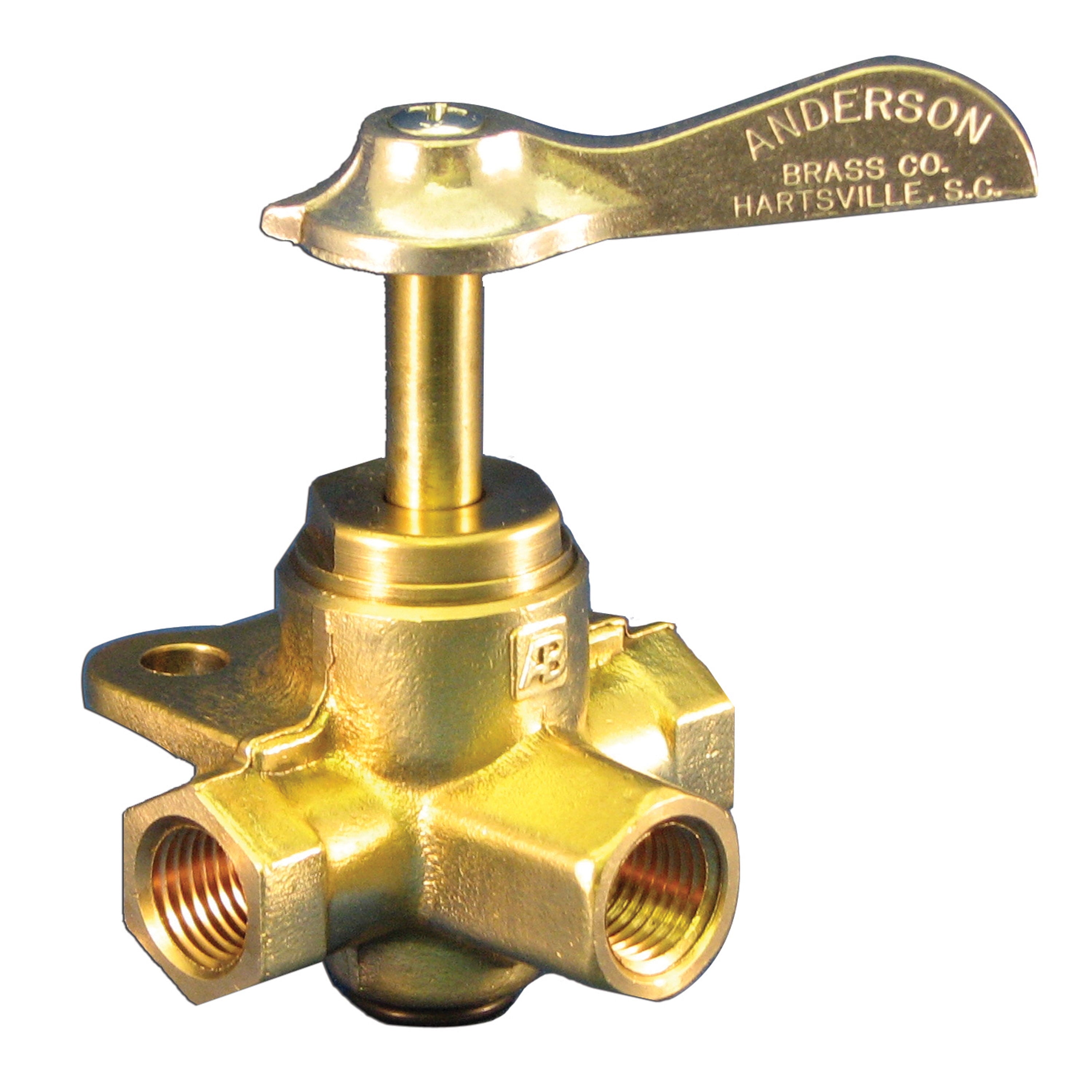 3 Way Valve 1/4" Npt