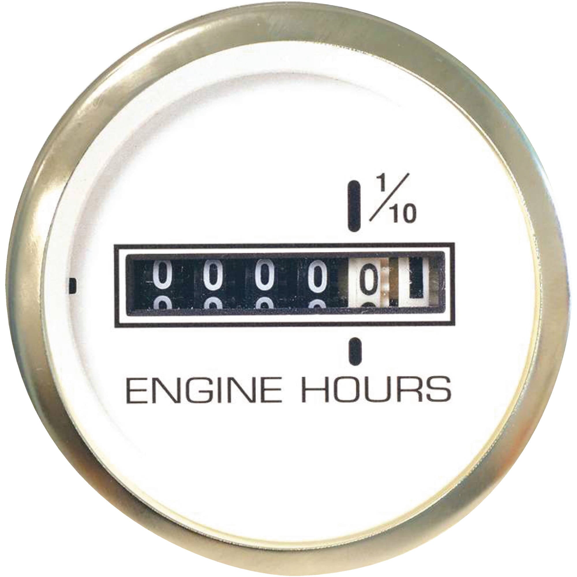Hourmeter White Premier Pro 2 12-24Vdc