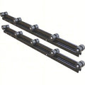 6354 Roller Bunk, 4 ft., black