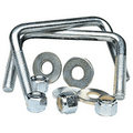 U-Bolts Square 1/2" X 3 1/8" X 4"L