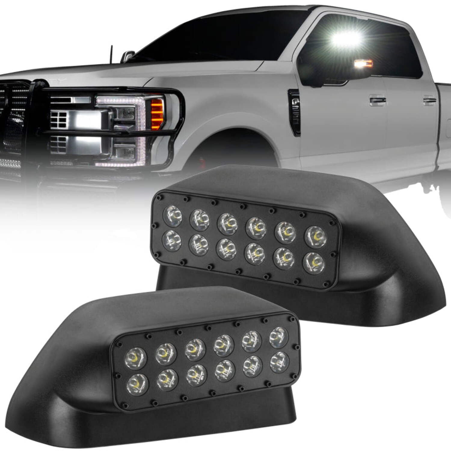 LED Mirror Ditch Light Supdty 1722