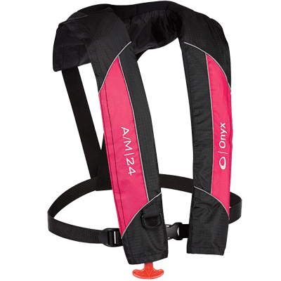 A/M-24 AUTO/MANUAL LIFE JACKET PINK