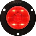 LED Mark Light W/FLANGE;2';RED
