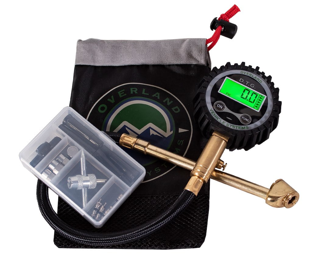 Digital Tire Guage with Valve Kit &