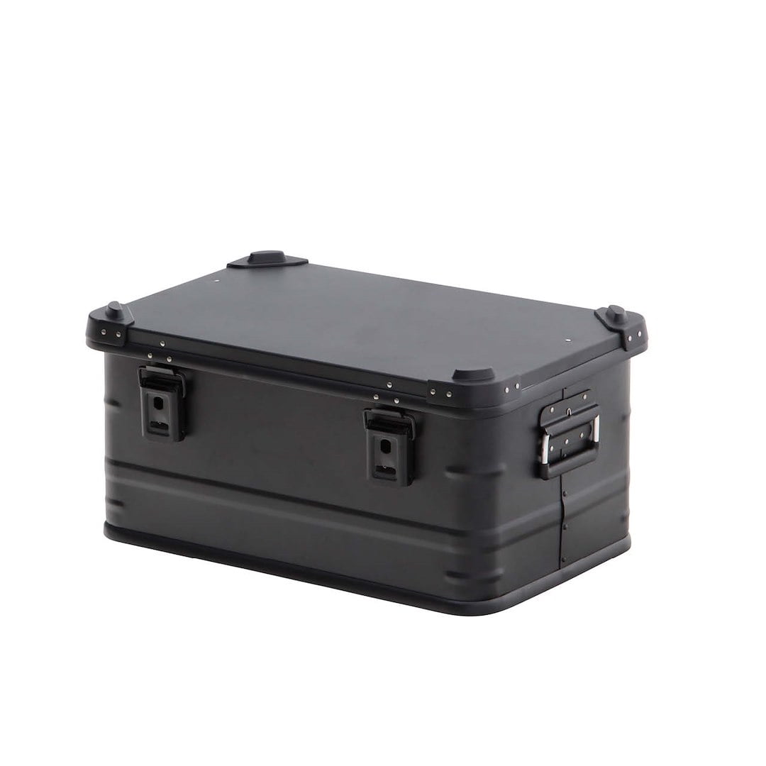 Aluminum Box Storage 53QT - Black