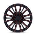 Performance Replicas PR223 26X10 6X5.5 78 +28 G-BLK MILL-RED
