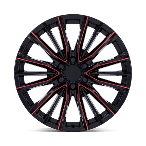 Performance Replicas PR223 24X10 6X5.5 78 +28 G-BLK MILL-RED