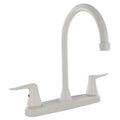 Catalina 8  Kitchen Faucet White