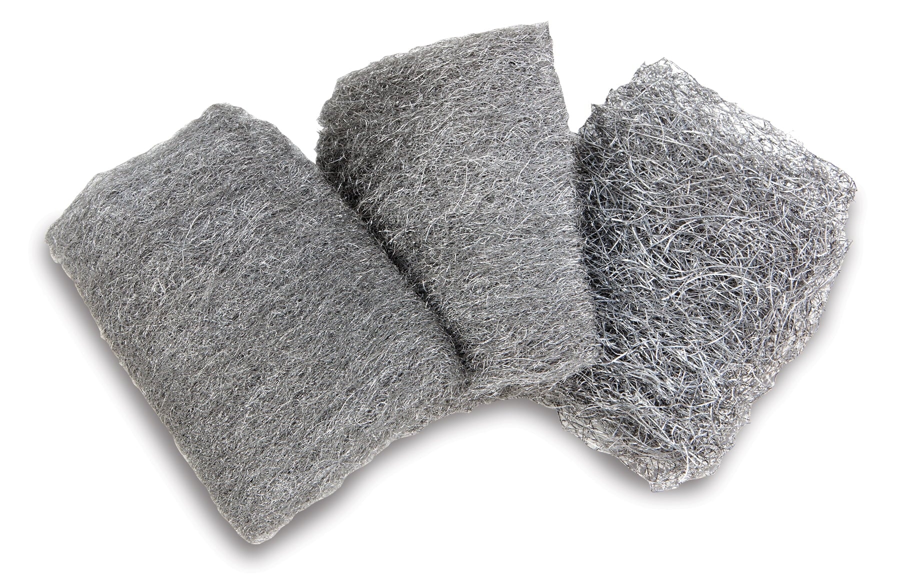 3 Pc Steel Wool Multigrade