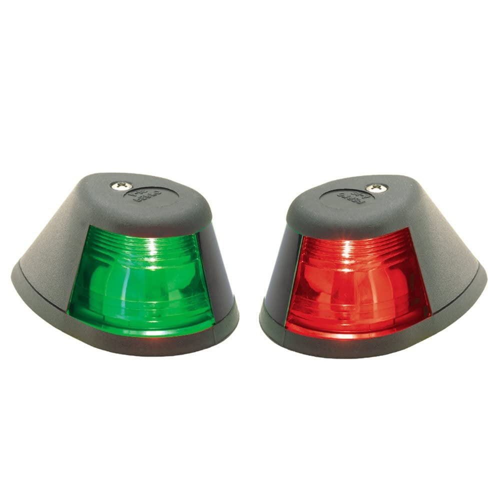 12V Black Sidelights - Horz. MT.