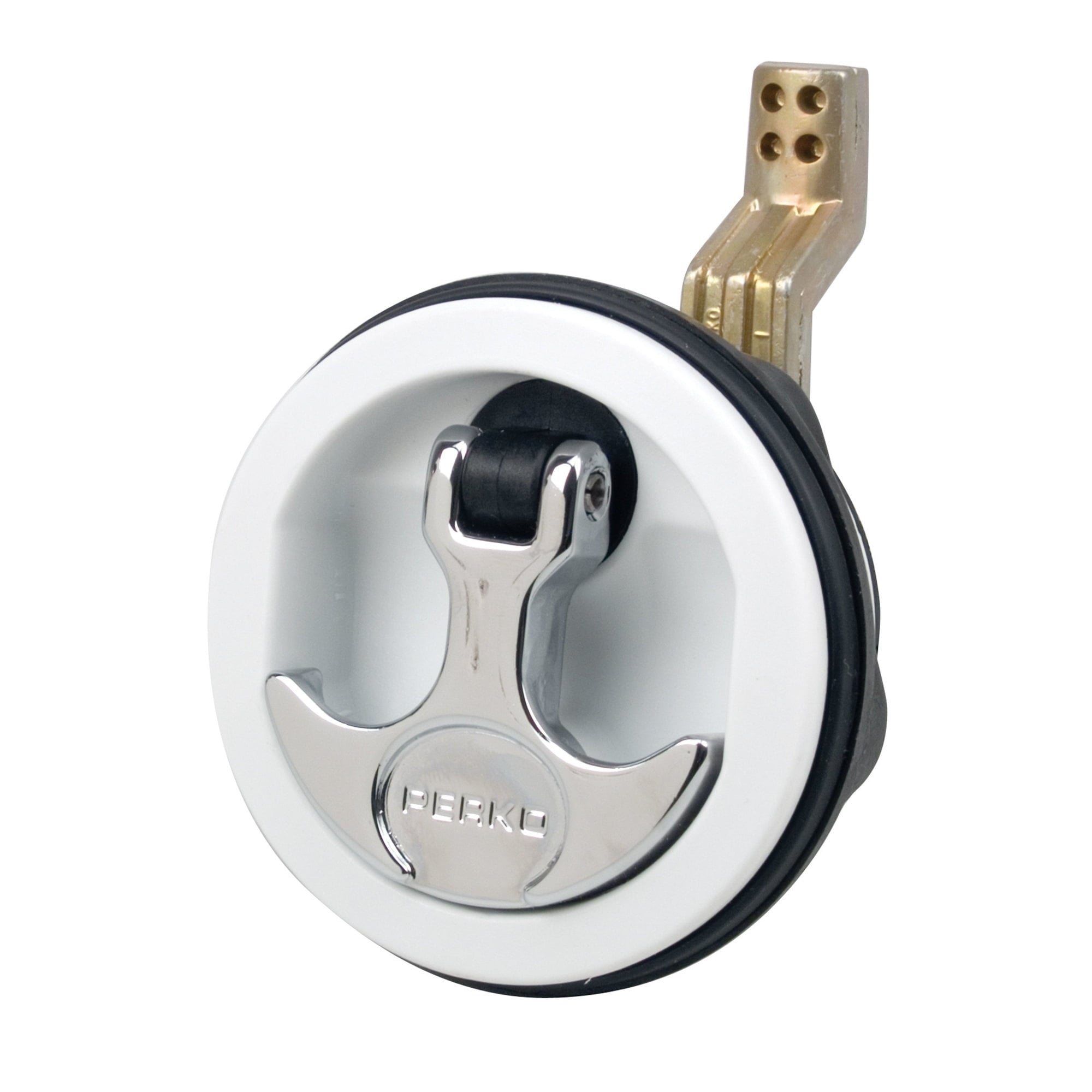 Perko 1091DP1WHT Surface Mount Lock - White