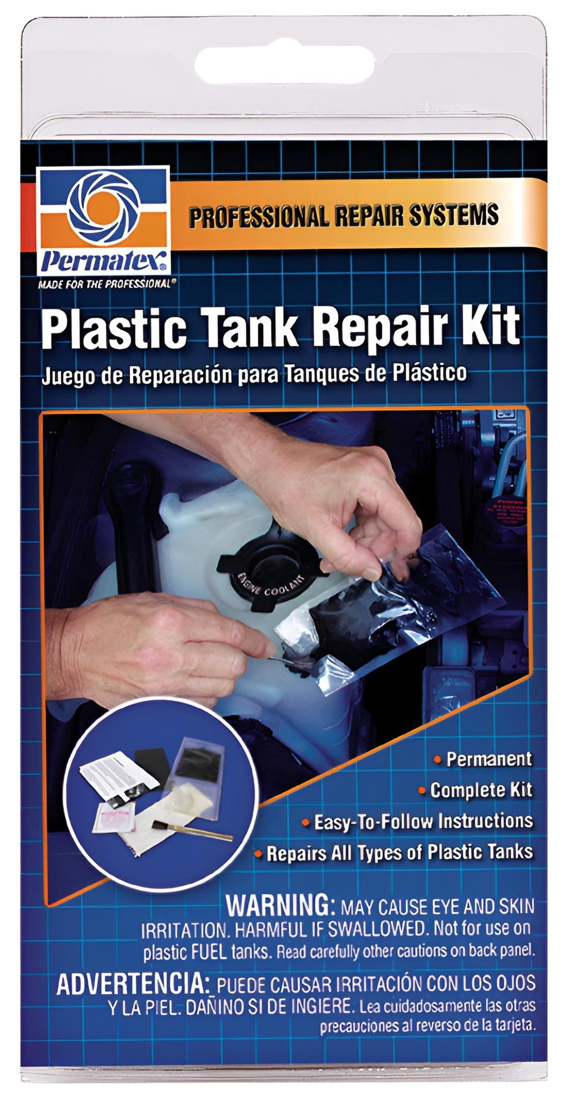 Permatex Plastic Gas Tank Repair Kit