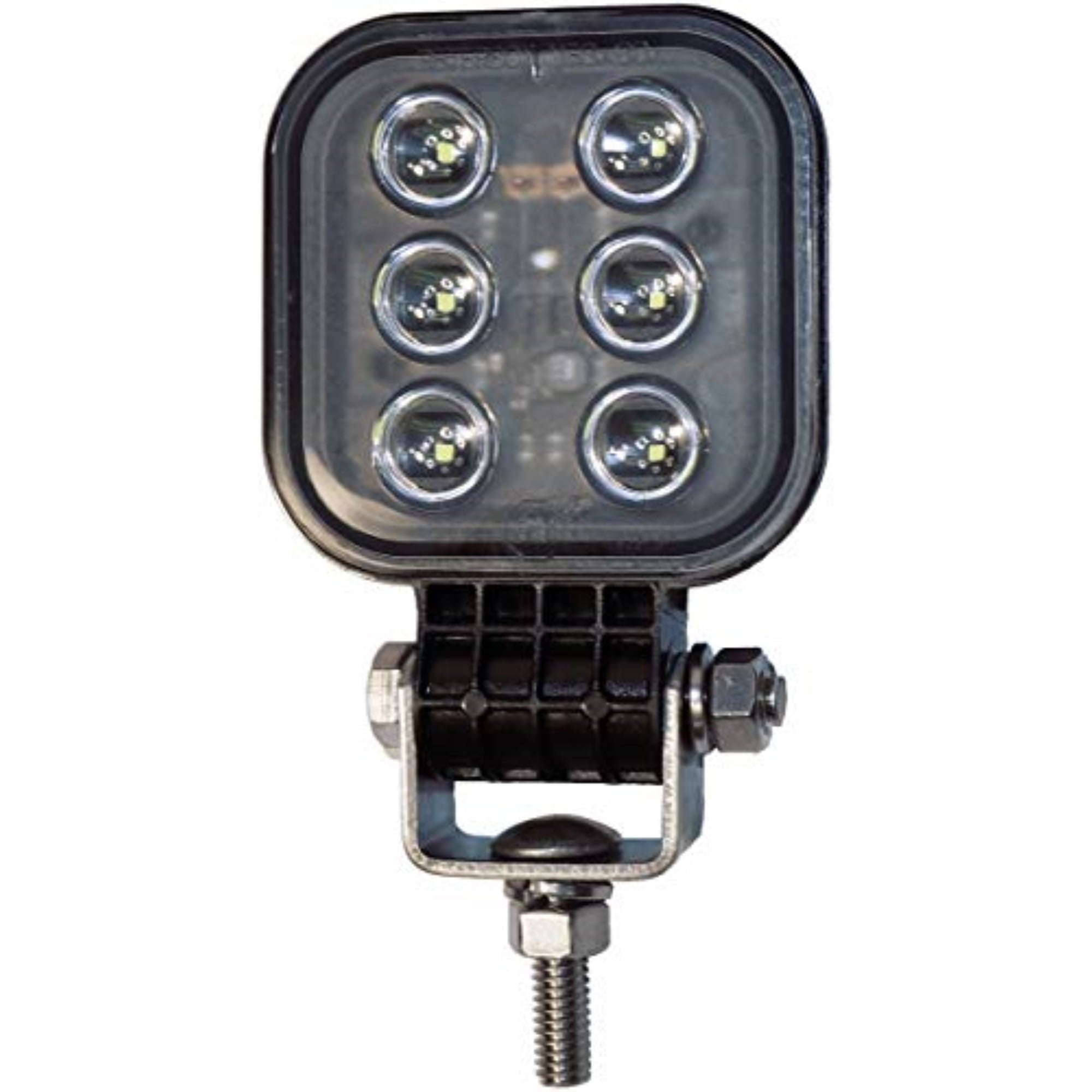 LED Wk Lgt Sqr Ped Mnt Hardwired W/