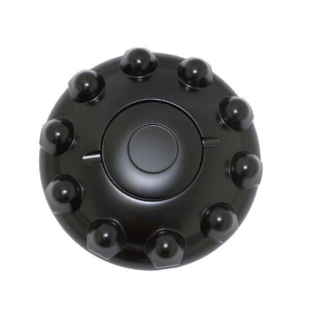 Black Hub Cover Kit ABS Blk Front 1