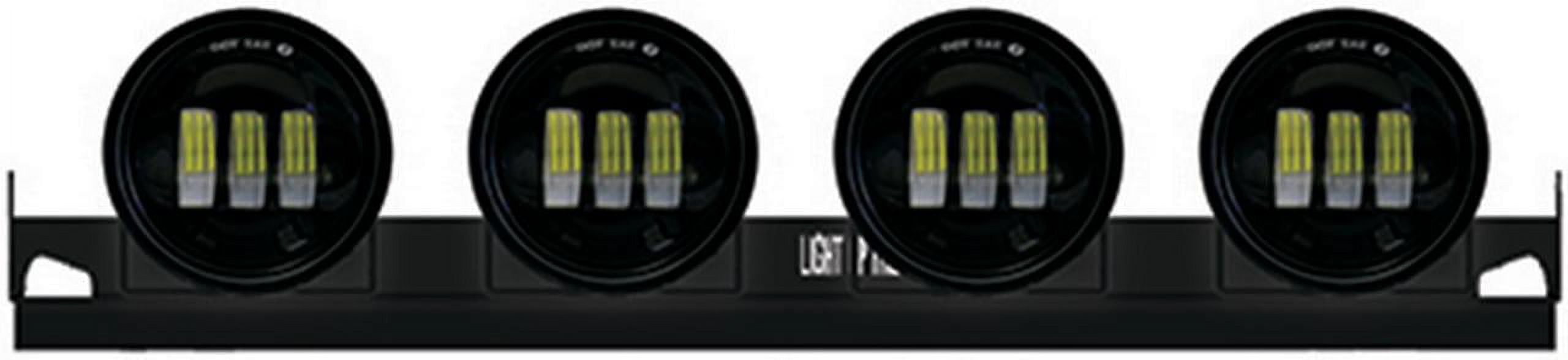 22' Light Bridge with 4' 30W Pods K
