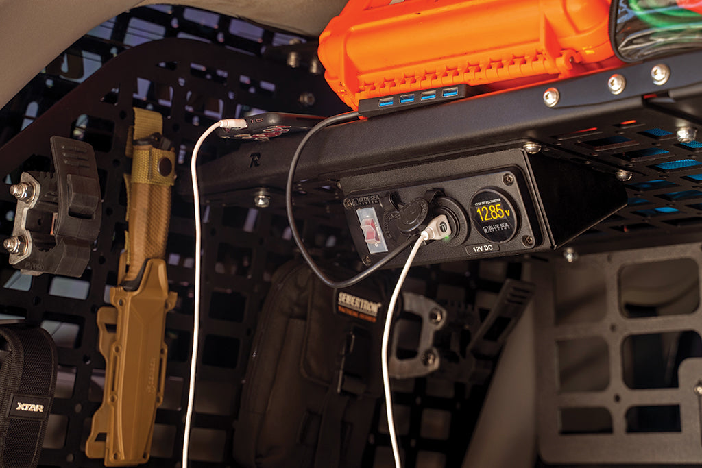 The 12 Volt 12v Accessory Panel Mount