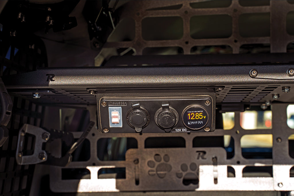 The 12 Volt 12v Accessory Panel Mount