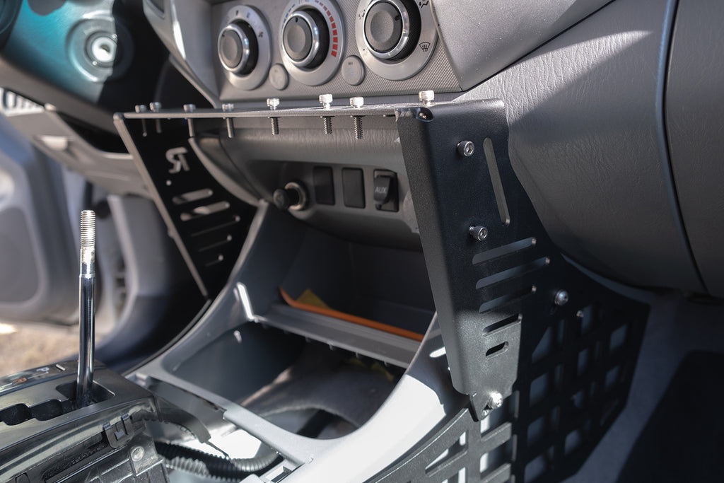 2005-2015 2nd Gen Toyota Tacoma Center Console Molle Storage Panel