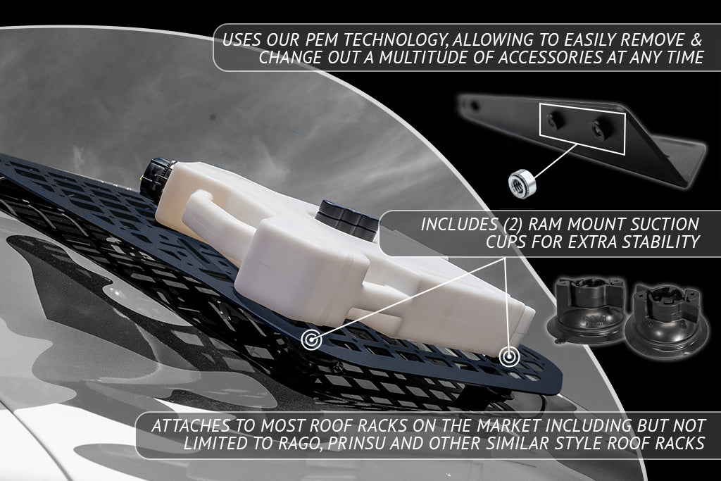 2010-2023 5th Gen Toyota 4Runner E-MSP (Exterior Molle Storage Panel)