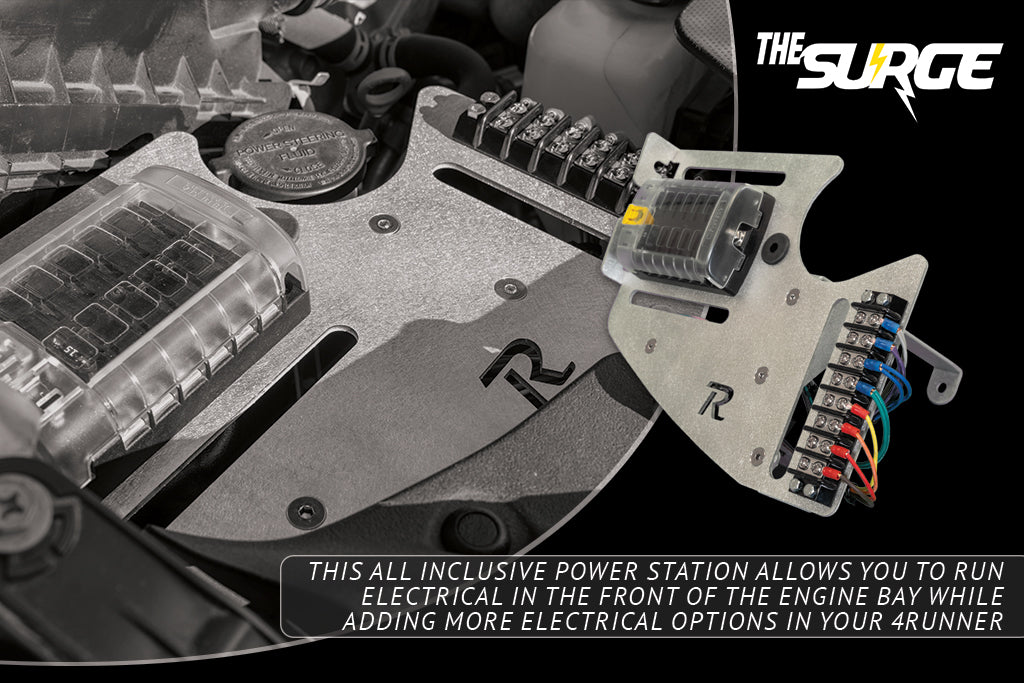 The Surge Auxiliary Under-Hood Power Station for 5th Gen 4Runner