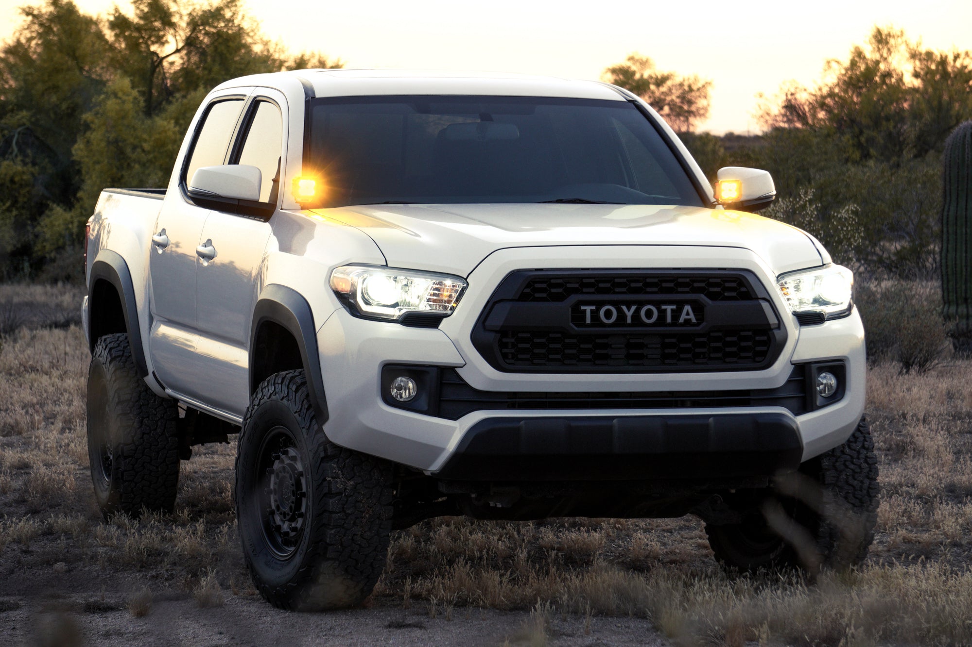 2016-2023 3rd Gen Toyota Tacoma Low Pro Ditch Light Brackets