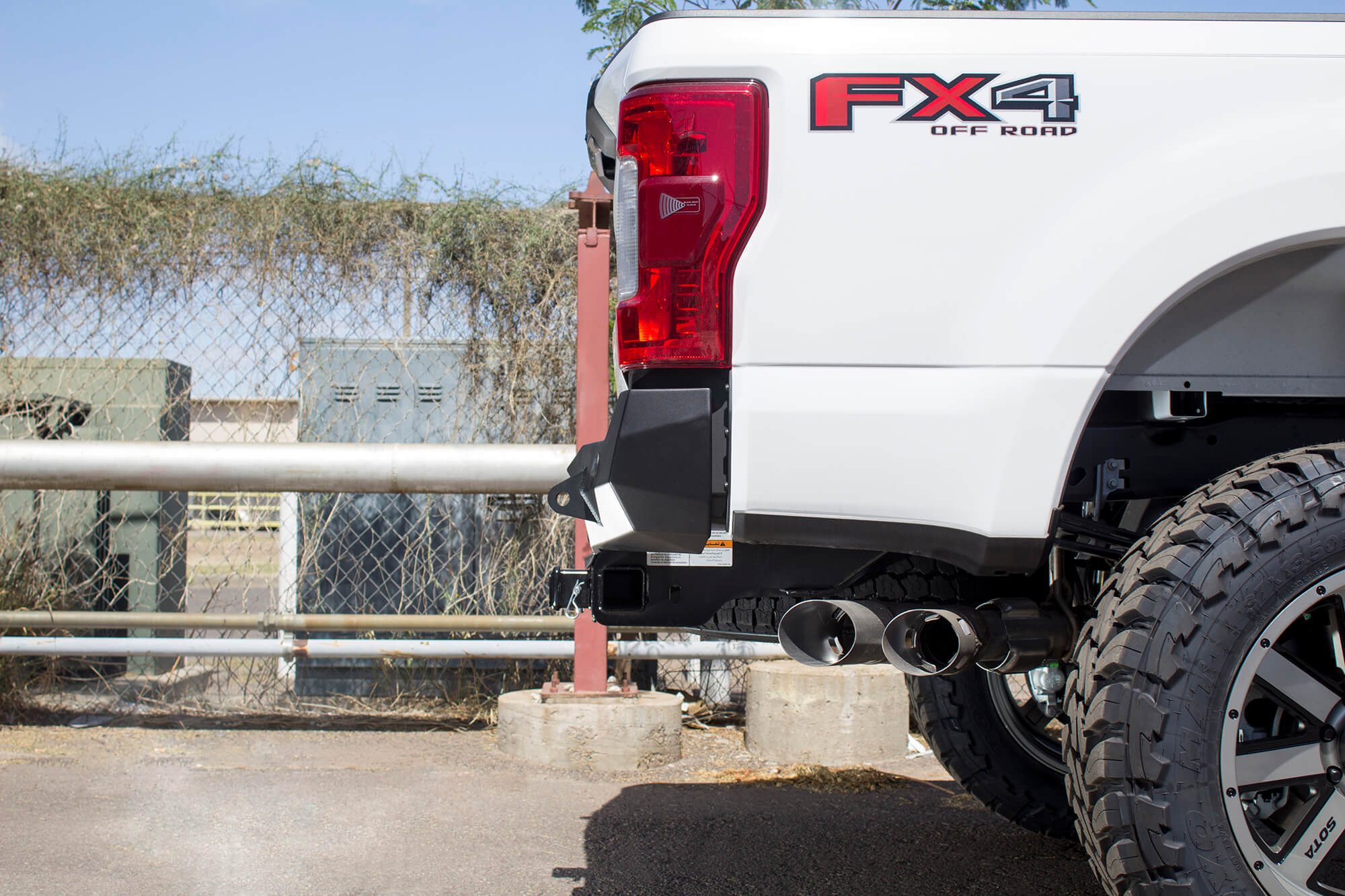 2017 - 2019 Ford Super Duty Stealth Fighter Rear Bumper