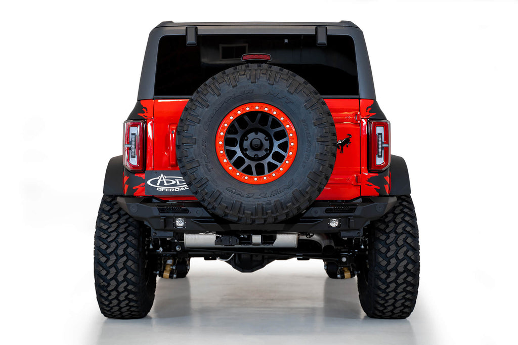2021 - 2023 Ford Bronco Stealth Fighter Rear Bumper