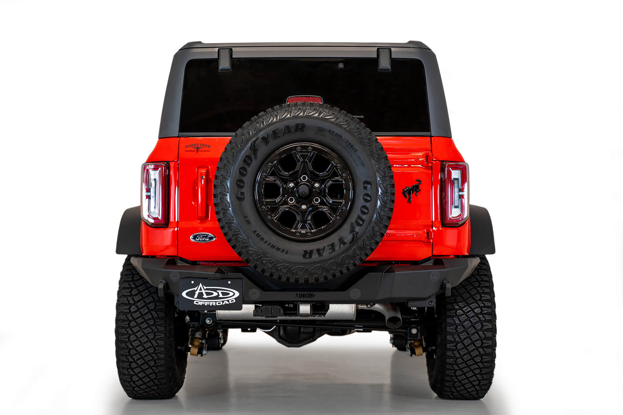 2021 - 2023 Ford Bronco Rock Fighter Rear Bumper