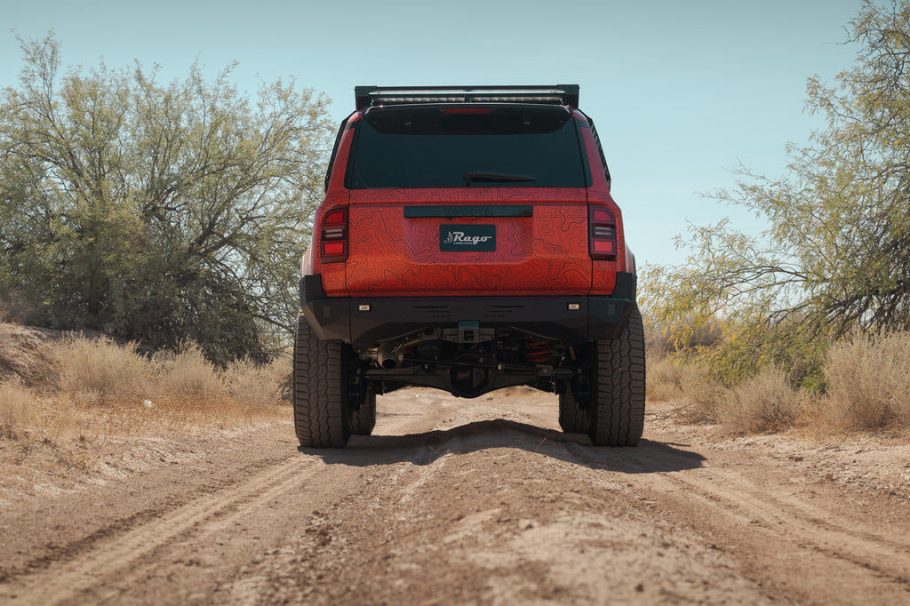2024 Toyota Land Cruiser Full-Width Rear Bumper