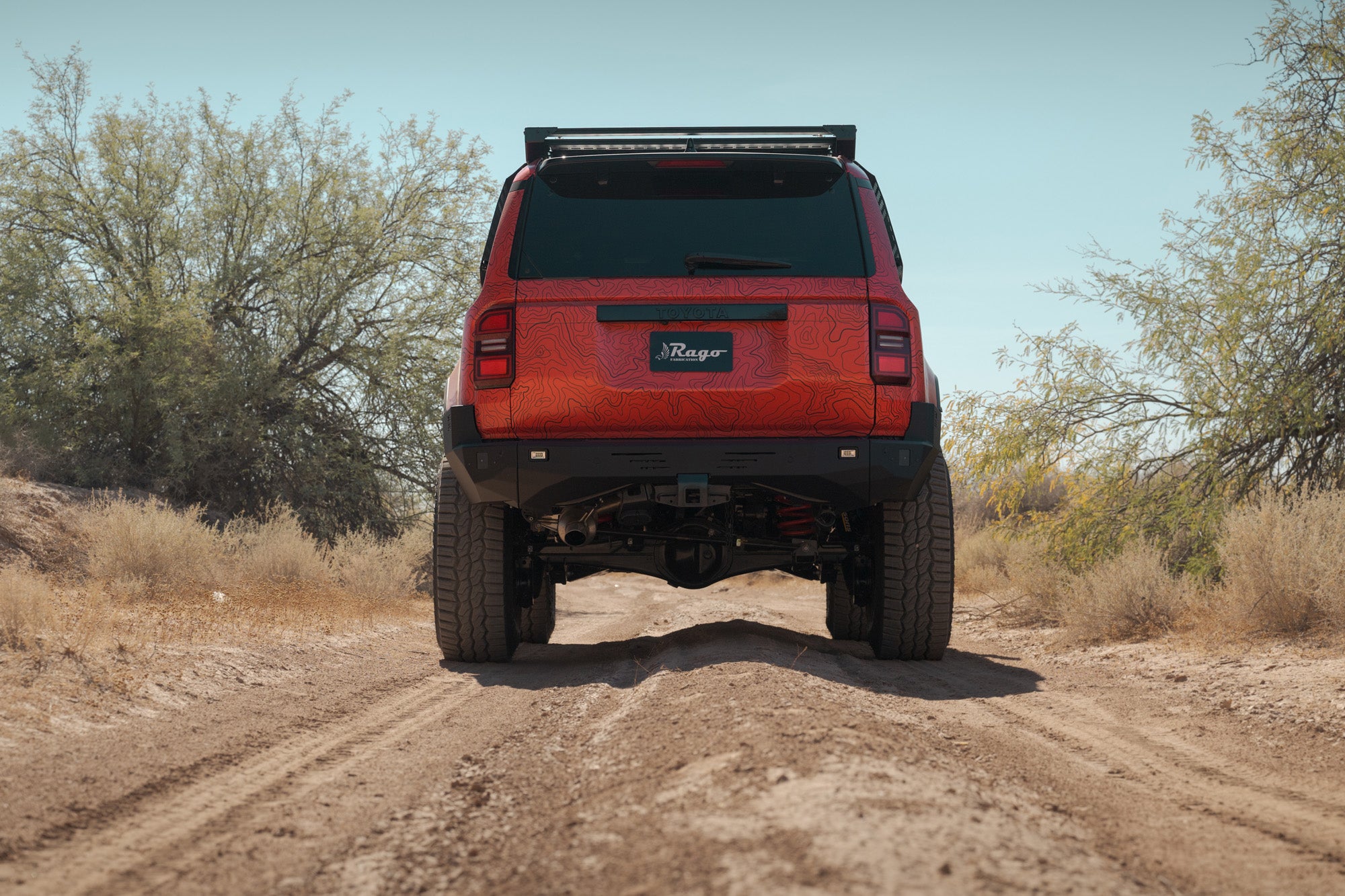 2024 Toyota Land Cruiser Full-Width Rear Bumper
