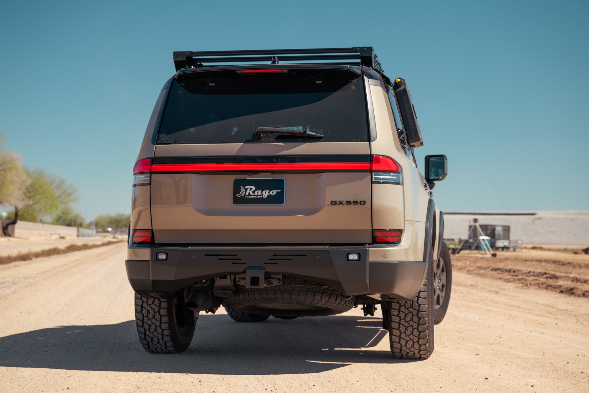 2024+ Lexus GX 550 Center Mount Rear Bumper