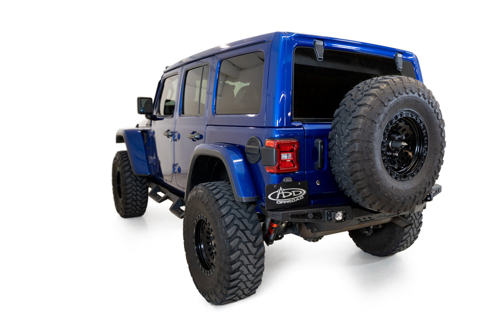 2018 - 2023 Jeep Wrangler JL Stealth Fighter Rear Bumper