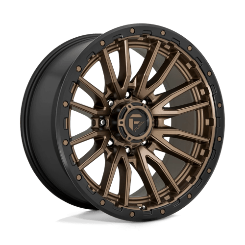 Fuel 1PC Rebel 22X10 8X6.5 125 -18 M-Bnz-Blk-Rg