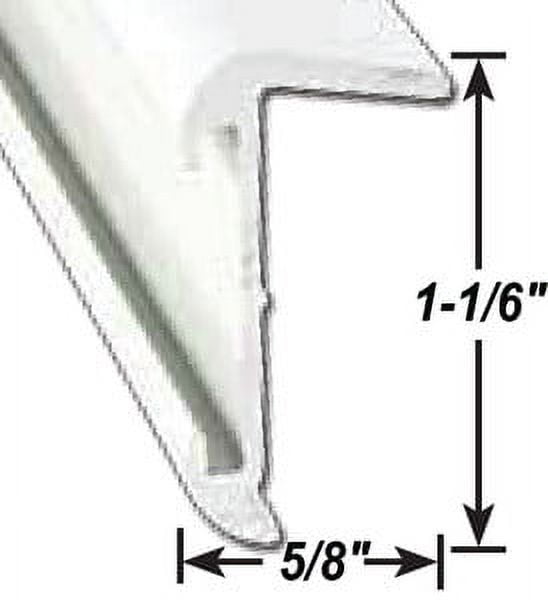 Roof Edge Blk 16' Ea