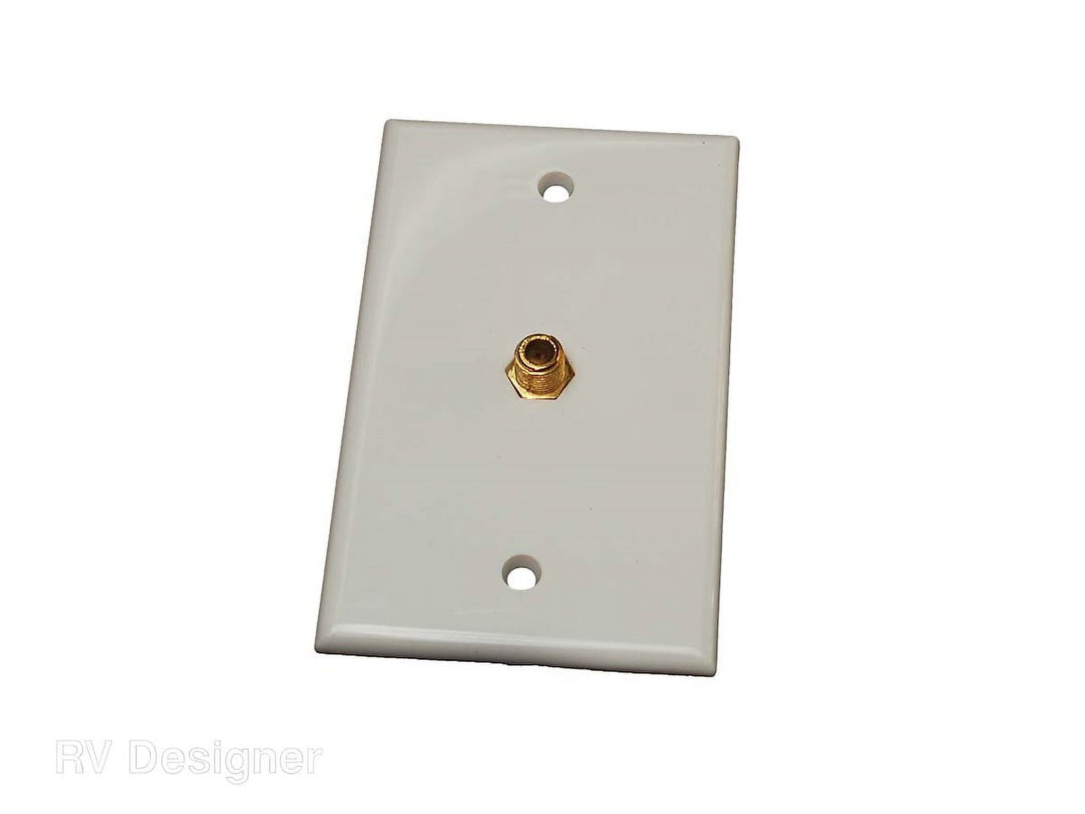 Interior TV Wall Plate Wh