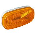 Amber Oblong Reflex LED Marker Ligh