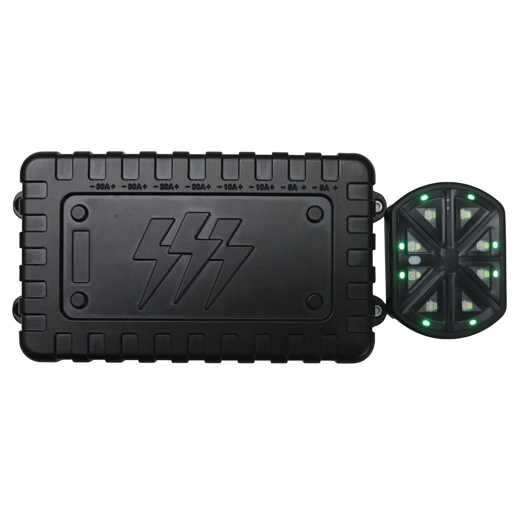8 Gang DC12V 80-AMP Lightning Serie