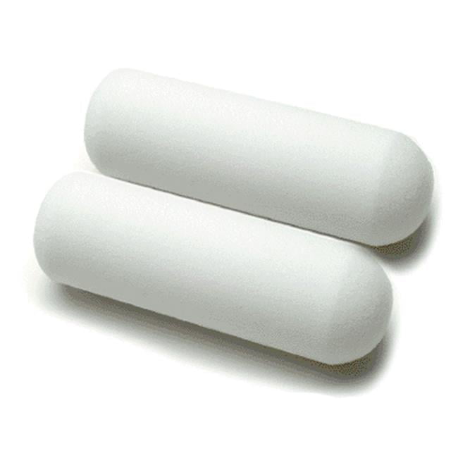 Redtree Industries 36065 Mini Paint Roller Foam Refill - 4", Twin Pack