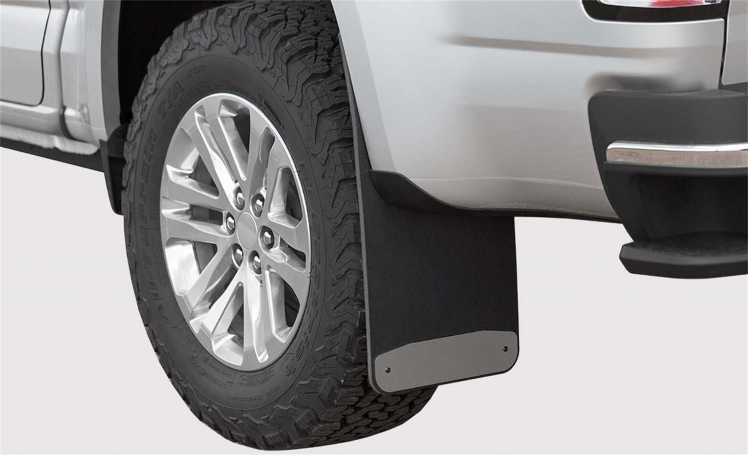 Rockstar Mud Flaps 4000570 ROCKSTAR Mud Flap; Splash Guard; For Use w/Pickups/SUVs; 12 in. Wide x 24 in. Long; Set Of Two;