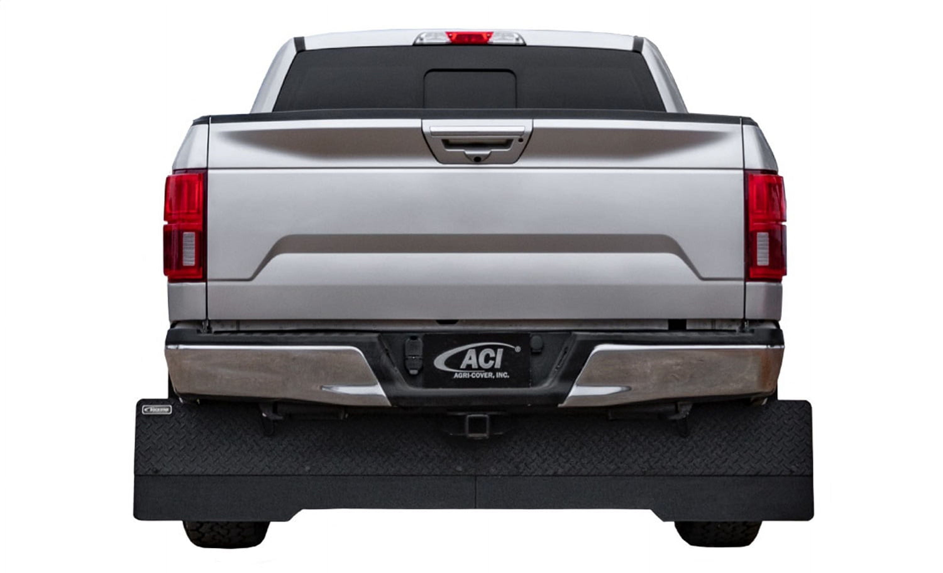 Rockstar Mud Flaps H1010049 Full Width Tow Flap; Black Diamond Mist;