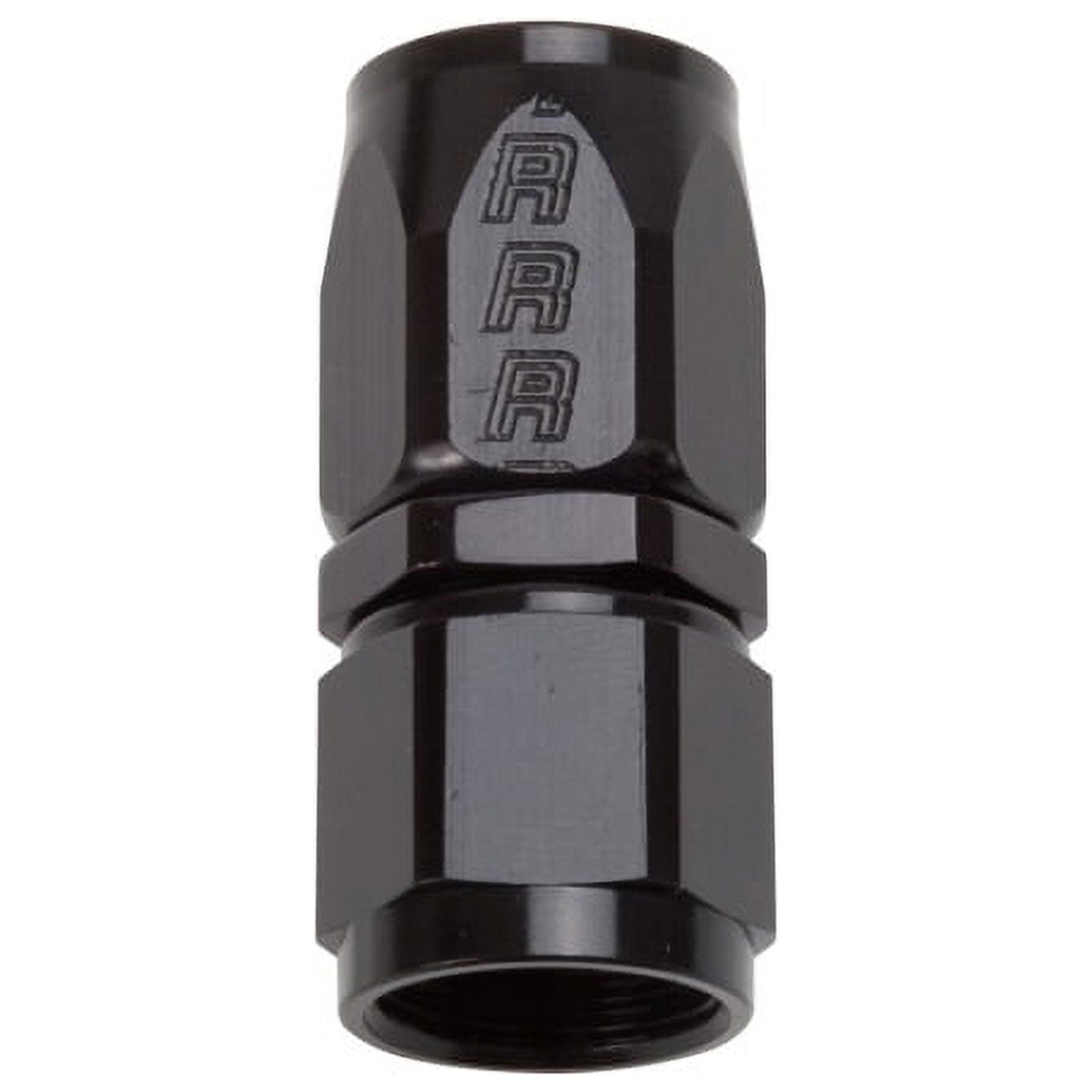 Hose End Str 4AN Blk