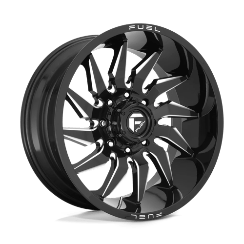 Fuel 1PC D744 SABER 22X12 5X5 71.5 NBL -44MM