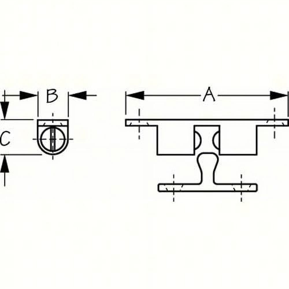 Stud Catch Brass