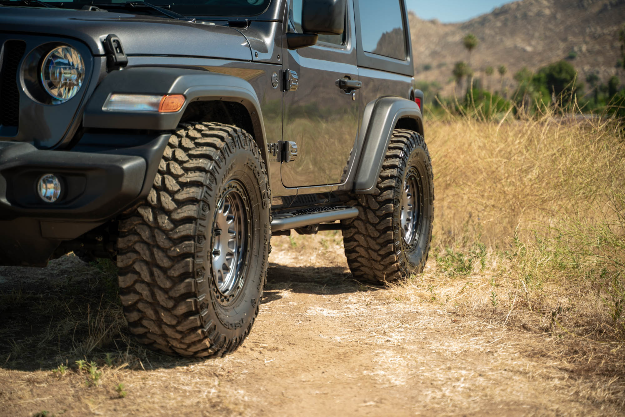 2-Door Jeep Wrangler JL OE Plus Side Steps