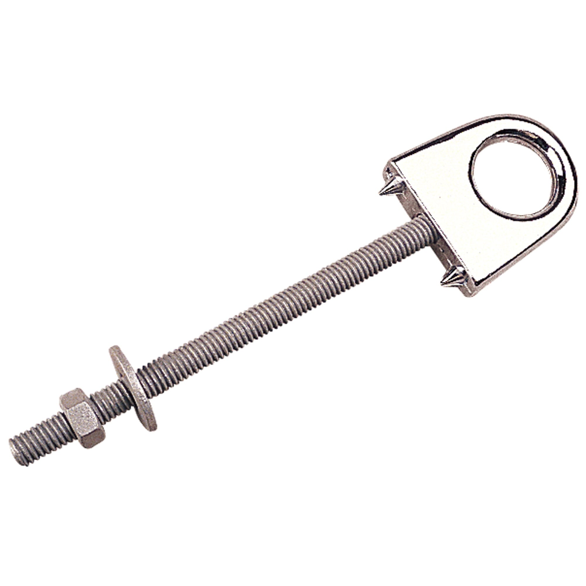 Chrome Zinc Bow Eye 3/8' X 3'