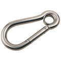 Stainless Snap Hook W/Eye 3-1/